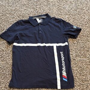 BMW Motorsport Navy Polo Shirt